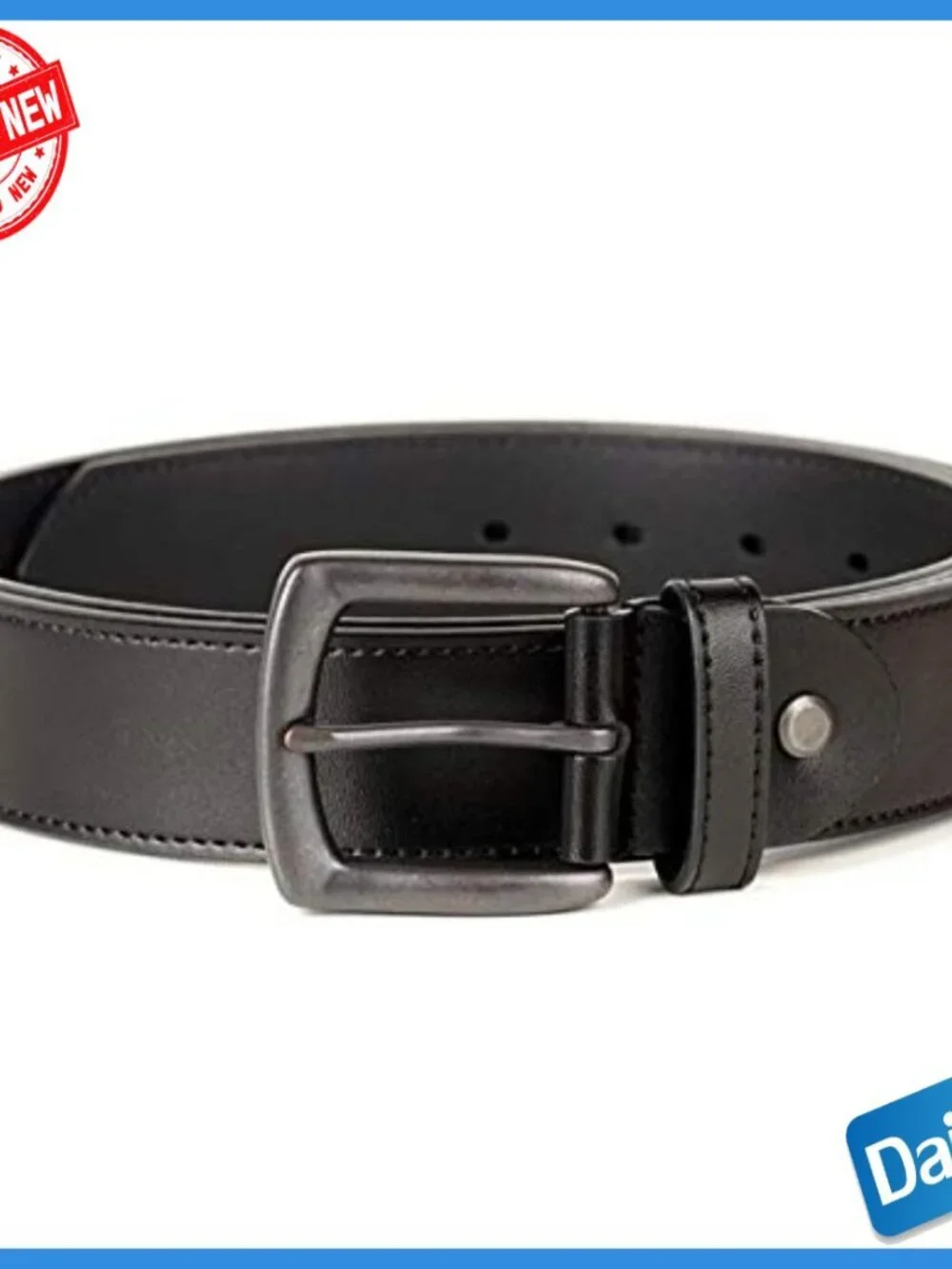 Men's Genuine Leather Belt Big & Tall 36-94 Inch Adjustable Dress Casual